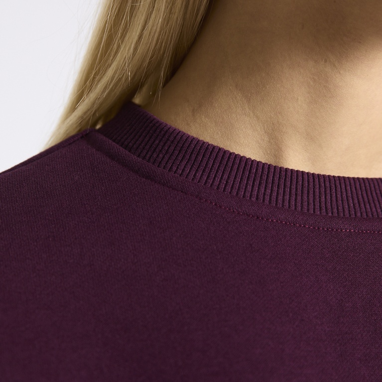Heavy sweatshirt "Nora" Plum